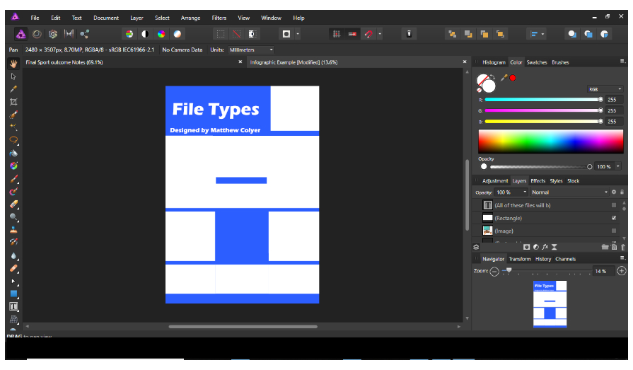 graphic poster